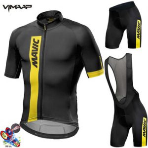 Cycling Jersey Set 2021 Pro Team MAVIC summer Bicycle Cycling Clothing Bike Clothes Men Mountain Sports bike Set Cycling Suit