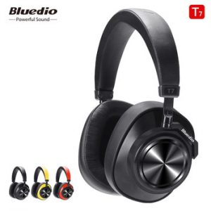 Bluedio T7 Bluetooth Headphones ANC Wireless Headset bluetooth 5.0 HIFI sound with 57mm loudspeaker face recognition for phone