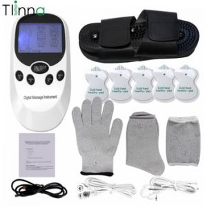 Digital Electric Tens Acupuncture Muscle Stimulator Therapy for Back Neck Massager Full Body EMS 8 Models Health Care Machine