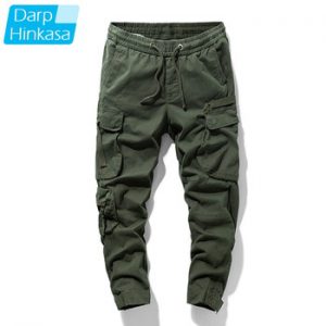 2020 Autumn Winter Cargo Pants Men Outdoor Jogger Tactical Military Pants Casual Sweatpant Men 100% Cotton Trousers Big Size