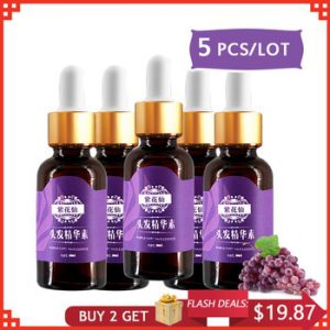 5pcs/lot Hair Treatment Oil For Hair Fast Hair Growth Essence Hairdressing Essential Oil Dry and Damaged Hairs Nutrition korea