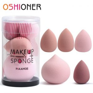 5Pcs Cosmetic Puff Makeup Sponge Set Blender Makeup Tools Beauty Face Foundation Blending for Liquid Cream and Powder New