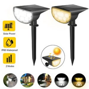 SHOPLED Led Solar Light Outdoor Solar Lamp Garden Landscape Lawn Lamp P67 Solar Powered 2 In 1 Wireless Decoration Wall Lighting