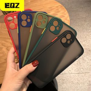 Camera Protector For Apple iPhone 11 case For iphone 12 mini Pro max case 7 8 6 6S Plus XR X XS MAX SE 2020 Case Cover Bumper