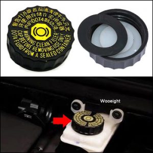 Car 16 133 288 80 1613328880 4643 42/4643 38 Brake Fluid Oil Pot Tank Cover For Citroen Peugeot 206 207 307 308 408 508 C2 C5