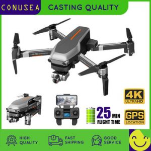 CONUSEA L109 PRO GPS Drone 4K With Camera Two-Axis Anti-Shake Gimbal RC Quadcopter Dron Brushless Motor Professional drones