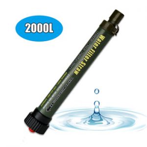 Camping Water Filter Straw Water Purifier Filtration System Bottom Thread Ultrafiltration Film Outdoor Emergency Survival Tool