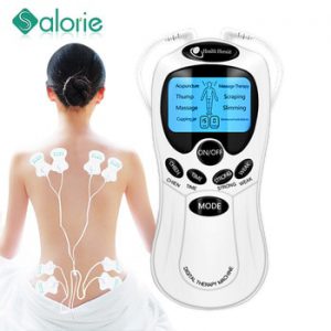 8 mode EMS Electric herald Tens Machine Acupuncture Body Massage Digital Therapy Massager Muscle Stimulator Electrostimulator