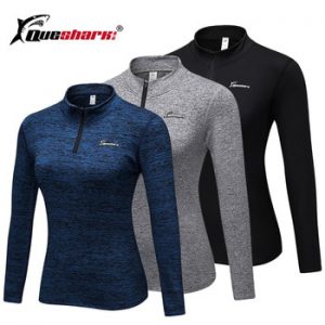 Winter Fleece Mandalin Collar Running Jacket Yoga Shirt Fitness Long Sleeve Neckwear Gym Training Elastic Tight Sweatshirt