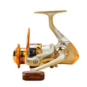 500-9000 series Distant Wheel Metal Spinning Fishing Reel 5.5:1 12 Bearing Balls Fishing Wheel Rotate the spool Fishing coil