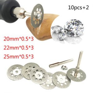 Tool Set 10pcs/5pcs Dremel Diamond Grinding Wheel Saw Cutting Abrasive Disc For Dremel Rotary Tools Accessories with Mandrel