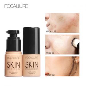 FOCALLURE Face liquid foundation oil control Moisturizer full coverage concealer matte primer base cream foundation makeup