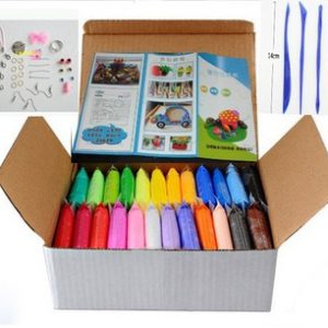 NEW 24colors 24pcs/set Soft Polymer Modelling Clay With Tools Good Package Special Toys DIY Polymer Clay Playdough.