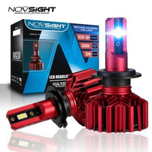 NOVSIGHT Mini Car Headlights H7 LED H4 led H1 h3 H8 H11 HB3 9005 HB4 9006 Auto Bulb 60W 10000LM Automobiles Headlamp 6000K