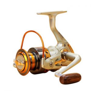 2020 new series Distant Wheel Metal Spinning Fishing Reel 5.5:1 12 Bearing Balls Fishing Wheel Rotate the spool Fishing coil