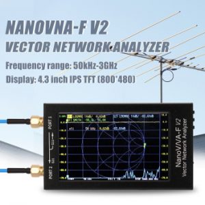 S-A-A-2 NanoVNA-F V2 Vector Network Analyzer Digital Nano VNA Tester MF HF VHF UHF USB Logic Antenna Analyzer Standing Wave