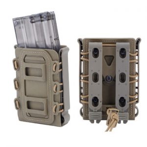 5.56 7.62 Outdoor Fast Magazine Pouch Quick Release Tactical Mag Nylon Holster Case Box Replacement for Molle System Belt