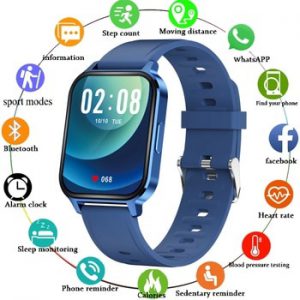 LIGE New Smart Watch Fitness Tracking Heart Rate Monitor Call Reminder Sports Smart Clock Men Women Smartwatch for Android iOS