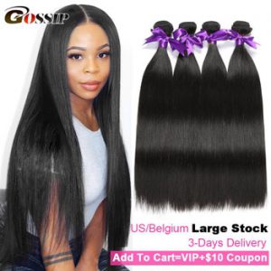 Bone Straight Hair Bundles Brazilian Hair Weave Bundles 100% Human Hair Bundles Remy Hair Weave 1/3/4 Bundles Hair Extension