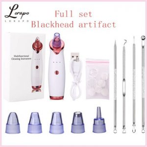 Nose Face Vacuum Suction Blackhead Acne Remover Electric Suction Blackhead Acne Remover Clean Needle Skin Beauty Care Tool