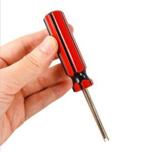 Tire Valve Core Removal Tool Tire Repair Install Car Bike Motorcycle Wrench Screwdriver