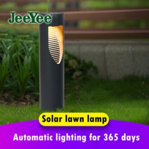 JeeYee Brand Solar Waterproof LED Garden Lawn Lamp Modern Simplicity Solar Outdoor Courtyard Villa Landscape Lawn Bollards Light