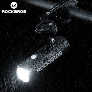 ROCKBROS Bike Headlight Bicycle USB Rechargeable Light Cycling Flashlight Waterproof Bicycle Front Lamp Bike Accessories 5 Modes