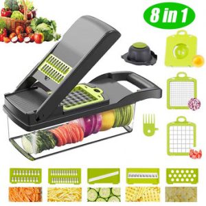 Multifunctional Vegetable Slicer Kitchen Tool Potato Slicer Carrot Grater Steel Mandoline Knife Fruit Salad Kitchen Accessories