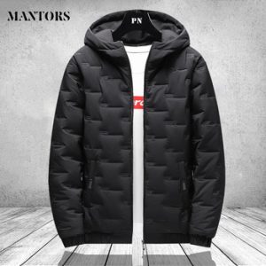 Men Winter Parkas Coat 2020 Zipper Pocket Thick Jackets Male Fashion Casual Solid streetwear Oversize jacket tops Thick Warm 4XL