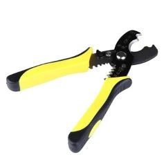 8" Electrical Cable Stripper Wire Stripper Cable Cutter Multi Tool Wire Cutting Scissor Stripping Pliers Hand Tools Kit