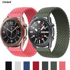 20mm 22mm Braided Solo Loop Band for Samsung Galaxy watch 3/46mm/42mm/active 2/Gear S3 bracelet Huawei watch GT/2/2e/Pro strap