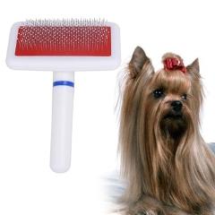 Dog Grooming Comb Hair Remover Needle Comb Pet Doy Puppy Cat Hair Gilling Bath Massage Grooming Comb Brush Pet Cleaning Supplies