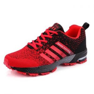 New 2019 Men Running Shoes Breathable Outdoor Sports Shoes Lightweight Sneakers for Women Comfortable Athletic Training Footwear