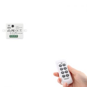 SMATRUL Mini Wireless Smart Switch Light Electrical 433MHZ RF 8 Key Remote Control Relay Receiver Home Led Lamp ON/OFF 220V