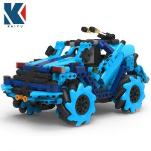 Kaiyu City Offroad  Electric APP Remote Control Racing Car Building Blocks Creator high-tech RC Vehicle Bricks Toys For Children