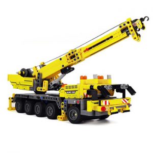 SEMBO 665pcs Mobile Crane Creator Ideas Expert Bricks Set City Engineering Crab Building Blocks Kids DIY Toys For Children Gifts