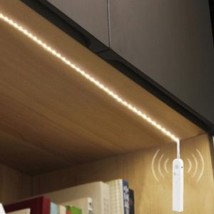 LED Smart PIR Motion Sensor Night light LED Strip 1m 2m 3m Bed Cabinet Stair Sensor lamp for Home Bedroom Kitchen