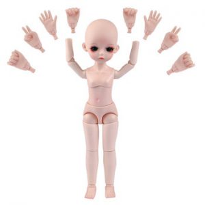 30CM Nude Body BJD Doll 1/6 BJD 25 Parts Can Be Removed Ball Jointed Body Without Outfits Girls Dress Up Makeup Dolls