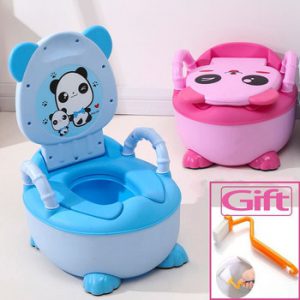 0-6 Years Old Children's Pot Soft Baby Potty Plastic Road Pot Infant  Cute Baby Toilet Seat Boys And Girls Potty Trainer Seat WC