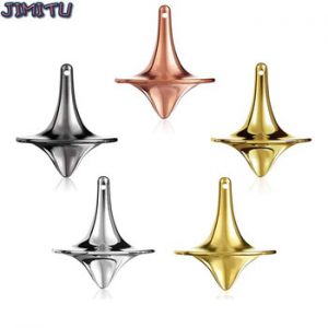 Metal Spinning Top Toys for Children Adult Antistress Gyroscope Office Party Game favor Spin Top Spinner Gyro Toy 5 Color