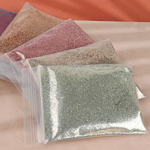 10g/bag Shiny Nail Art Glitter Powder Gold Silver Sequins Sparkly Chrome Pigment Dust UV Gel Polish Manicure Nail Decorations