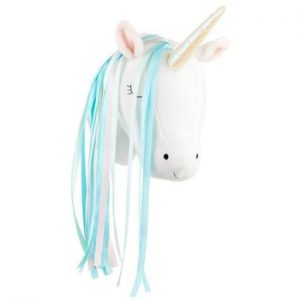 Soft Unicorn Plush Stuffed Animal Wall Decoration Head Toys Baby Room Nursery Decor Unicorn Wall Hanging Kids Bedroom Accessory