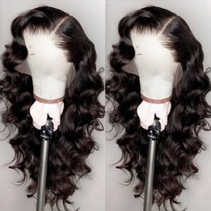 Loose Wave Wig Lace Front Human Hair Wigs Brazilian Human Hair Wigs Remy Lace Frontal Wig Pre-Plucked Closure Wig for Women