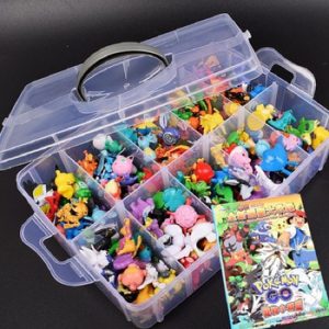 144Pcs Styles Pokemon toys Figures Model Collection 2-3cm Pokemon Pikachu Anime Figure Toys Dolls Child Christmas Halloween Gift