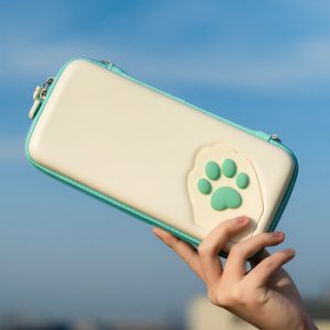 Cute Cat Claw Storage Bag for Nintendo Switch Bag Portable Storage Case Hard Shell Box For Nintend Switch Lite Bag Console Cover