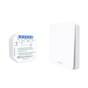 Wireless Switch Remote Control light kinetic Self Powered RF 433 push button wall panel No Cables Needed Easy Installation