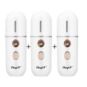 3 Pcs Nano USB Facial Steamer Mini Portable Facial Sprayer Humidifier Hydrating  Cold Spray Apparatus Beauty Moisturizing Device