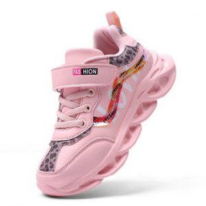 Spring New Kids Pu Leather Shoes Baby Girls Sport Sneakers Children Shoes Boys Fashion Casual Shoes Soft Brand Trainer