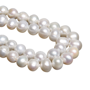 Real Natural Pearls Beads Freshwater Pearl Bead Baroque Loose Perles For DIY Craft Bracelet Necklace Jewelry Making 14" strand