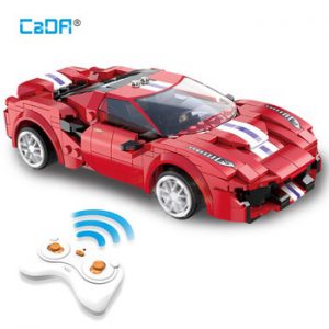 Cada City Remote Control Racing Car Compatible MOC Building Blocks high-tech RC Super Sports Car Bricks Children Boys Gifts Toys